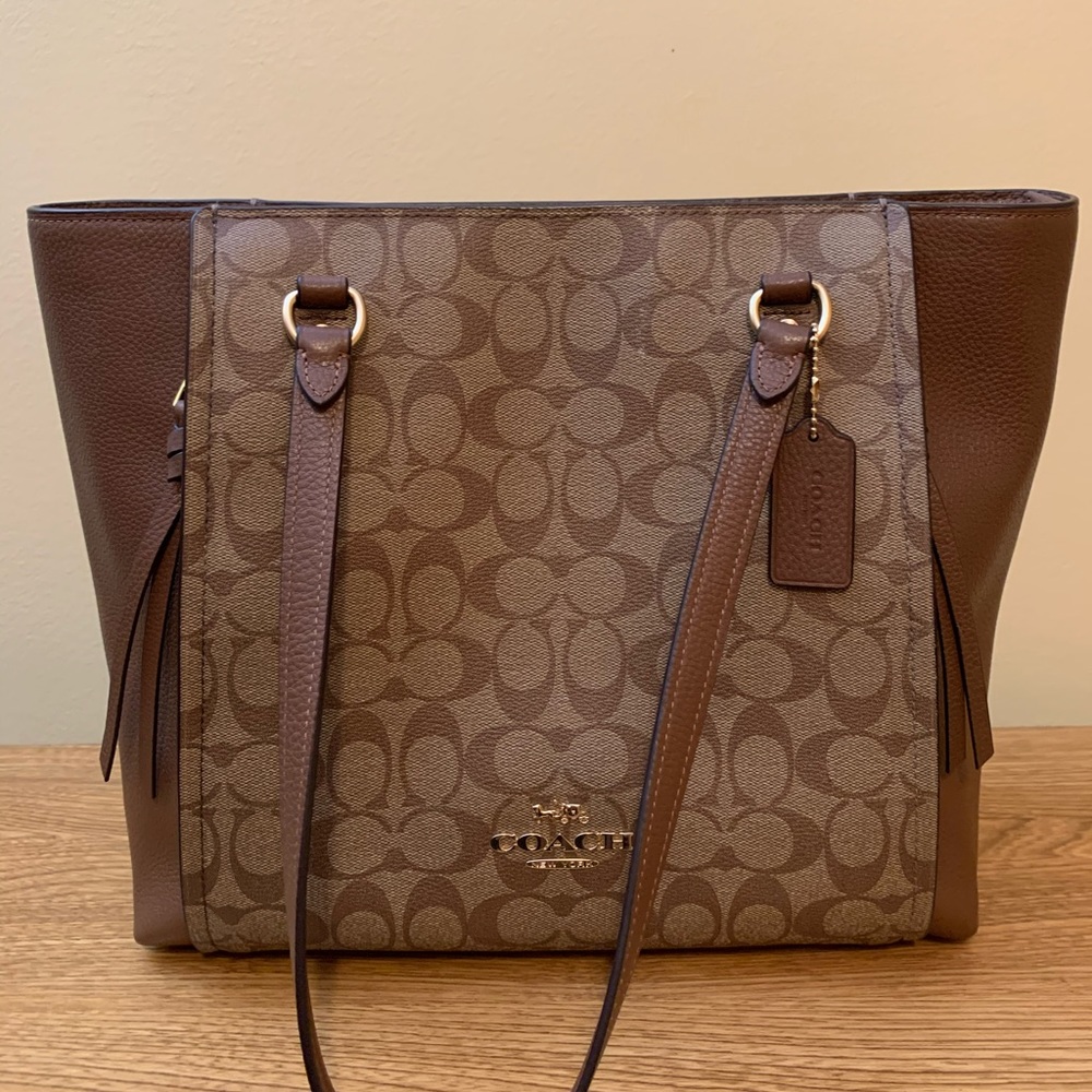 Coach Marlon Tote Signature Canvas